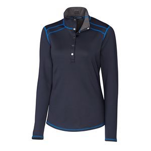 NWT Cutter & Buck Liberty Navy Womens Evergreen Reversible Overknit